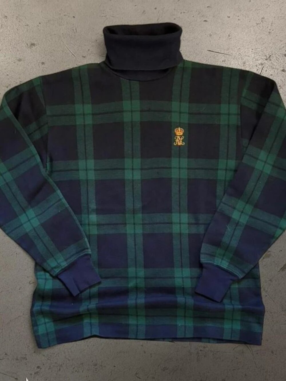 Crazy vintage rare 1990 Ralph Lauren turtleneck sweater